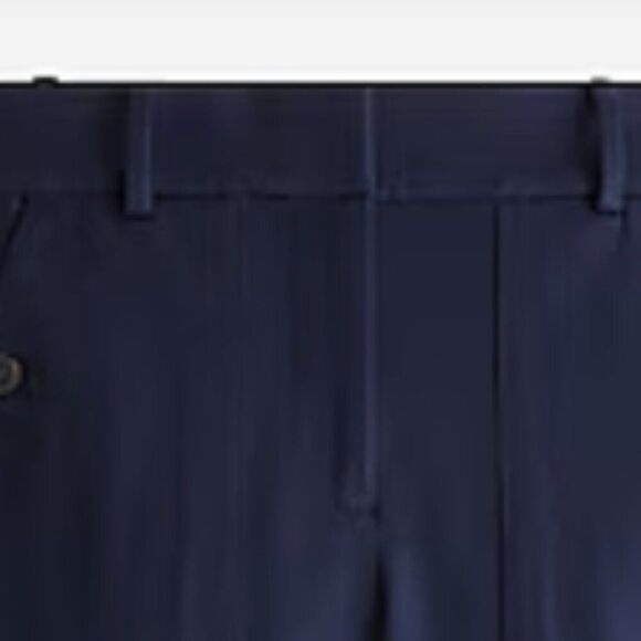 J. Crew Sydney wide-leg pant in bi-stretch cotton blend in Navy NWT size 00 - Picture 6 of 12